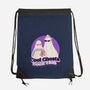 Cool Ghosts Book Club-None-Drawstring-Bag-Paola Locks