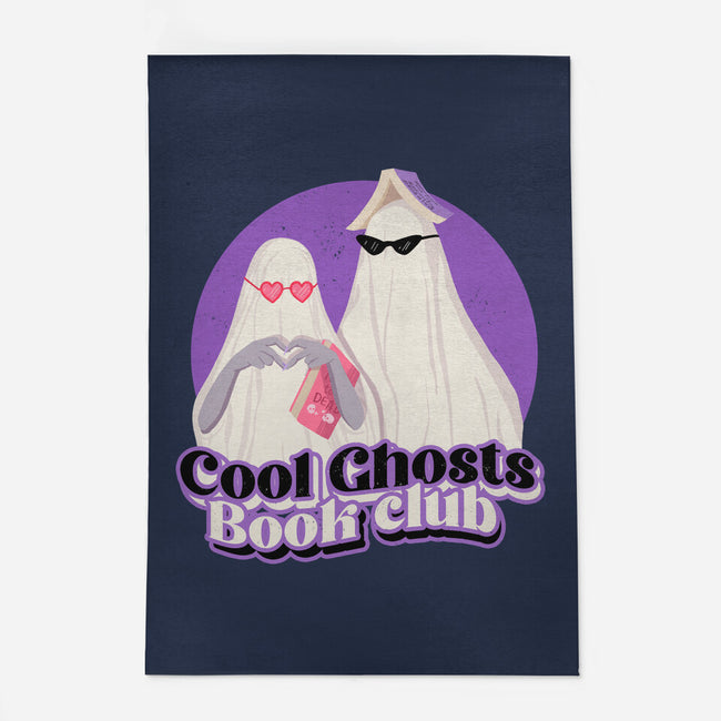 Cool Ghosts Book Club-None-Outdoor-Rug-Paola Locks