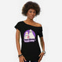 Cool Ghosts Book Club-Womens-Off Shoulder-Tee-Paola Locks