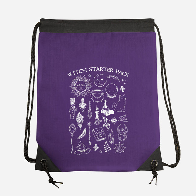 Witch Starter Pack-None-Drawstring-Bag-eduely