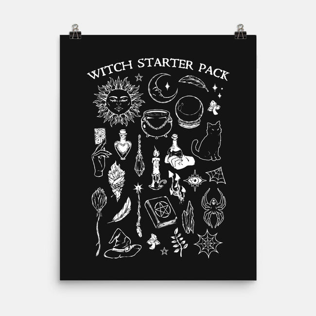 Witch Starter Pack-None-Matte-Poster-eduely