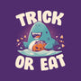 Trick Or Eat-None-Removable Cover-Throw Pillow-eduely