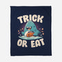 Trick Or Eat-None-Fleece-Blanket-eduely