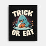 Trick Or Eat-None-Stretched-Canvas-eduely