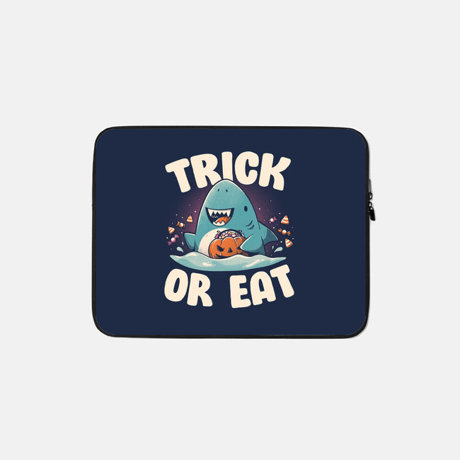 Trick Or Eat-None-Zippered-Laptop Sleeve-eduely