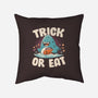 Trick Or Eat-None-Non-Removable Cover w Insert-Throw Pillow-eduely