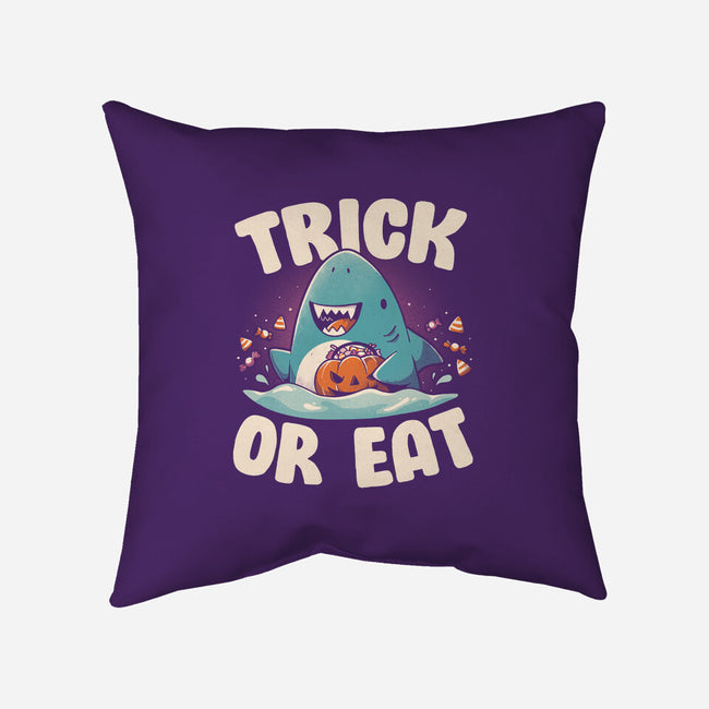 Trick Or Eat-None-Non-Removable Cover w Insert-Throw Pillow-eduely