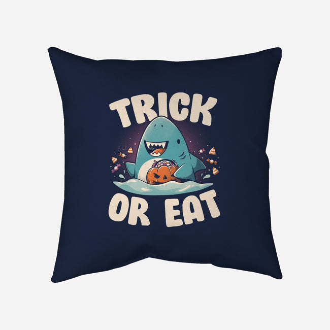 Trick Or Eat-None-Removable Cover w Insert-Throw Pillow-eduely