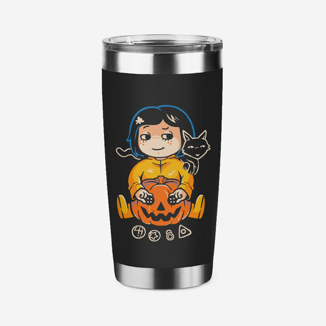 The Other Pumpkin-None-Stainless Steel Tumbler-Drinkware-eduely