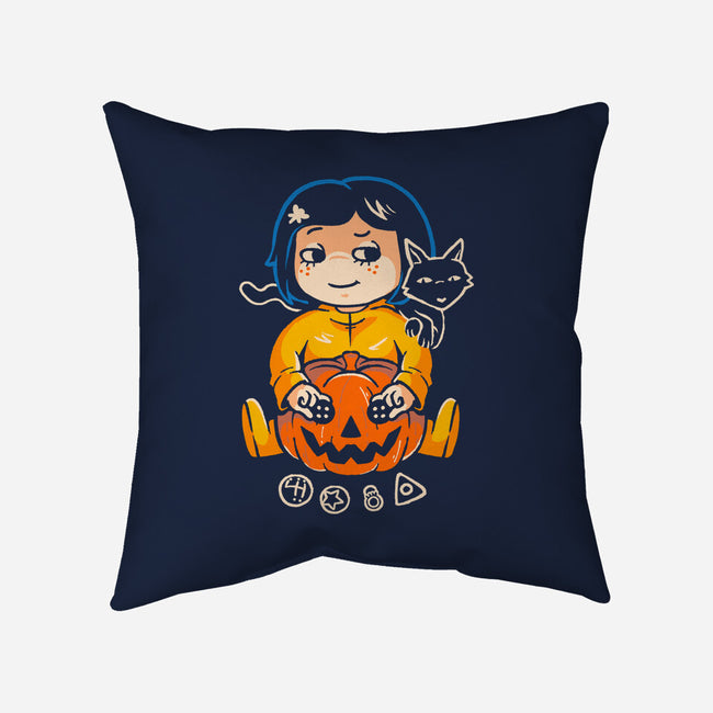 The Other Pumpkin-None-Removable Cover-Throw Pillow-eduely