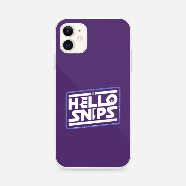Hello Snips-iPhone-Snap-Phone Case-rocketman_art