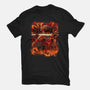 Fire Urban Samurai-Mens-Basic-Tee-Bruno Mota