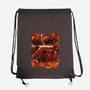 Fire Urban Samurai-None-Drawstring-Bag-Bruno Mota