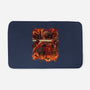 Fire Urban Samurai-None-Memory Foam-Bath Mat-Bruno Mota