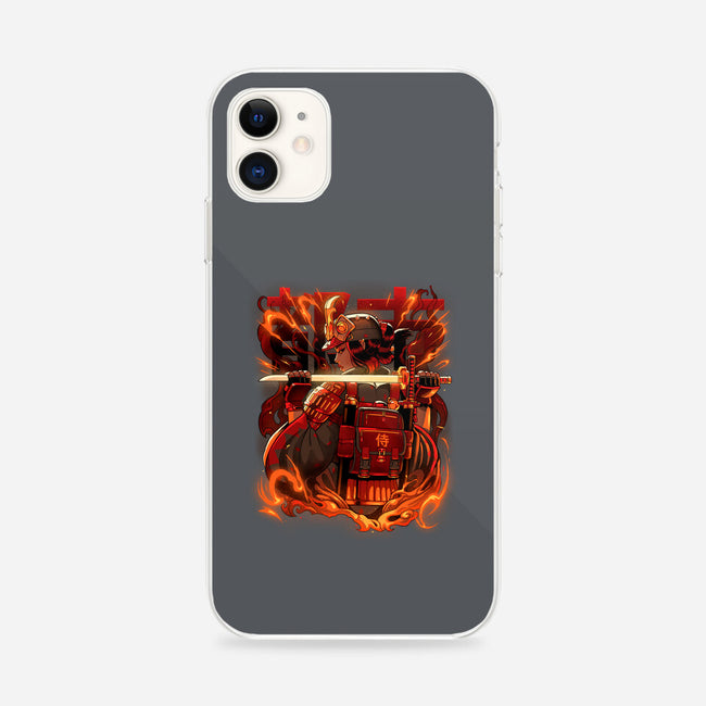 Fire Urban Samurai-iPhone-Snap-Phone Case-Bruno Mota