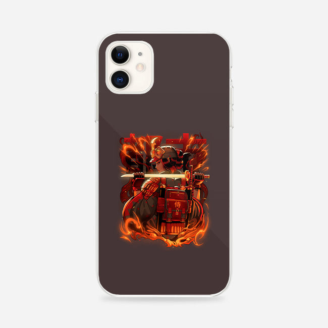 Fire Urban Samurai-iPhone-Snap-Phone Case-Bruno Mota