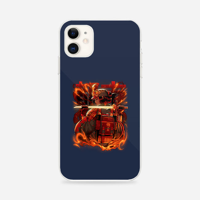 Fire Urban Samurai-iPhone-Snap-Phone Case-Bruno Mota