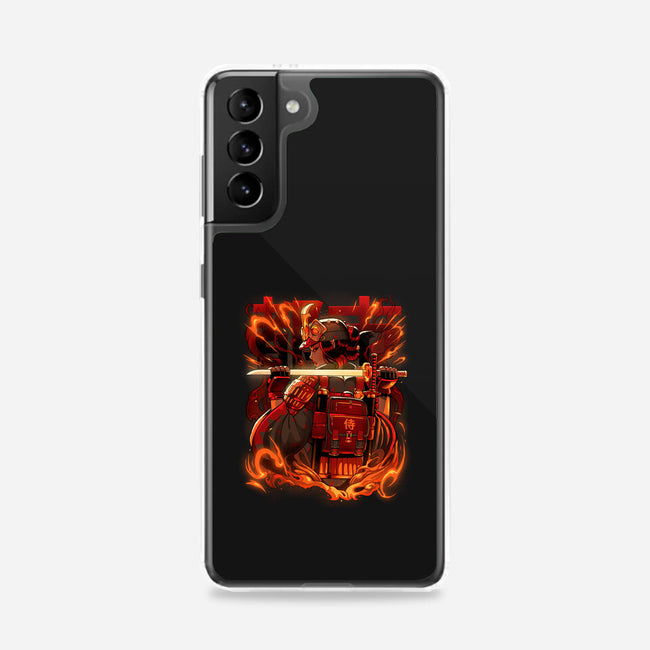 Fire Urban Samurai-Samsung-Snap-Phone Case-Bruno Mota