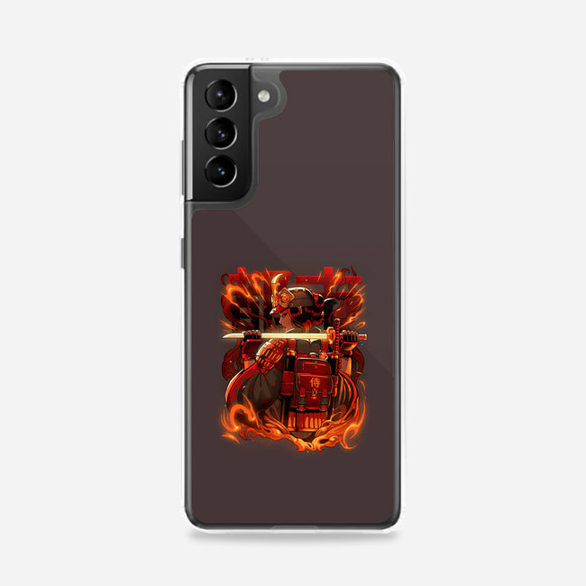 Fire Urban Samurai-Samsung-Snap-Phone Case-Bruno Mota