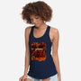 Fire Urban Samurai-Womens-Racerback-Tank-Bruno Mota