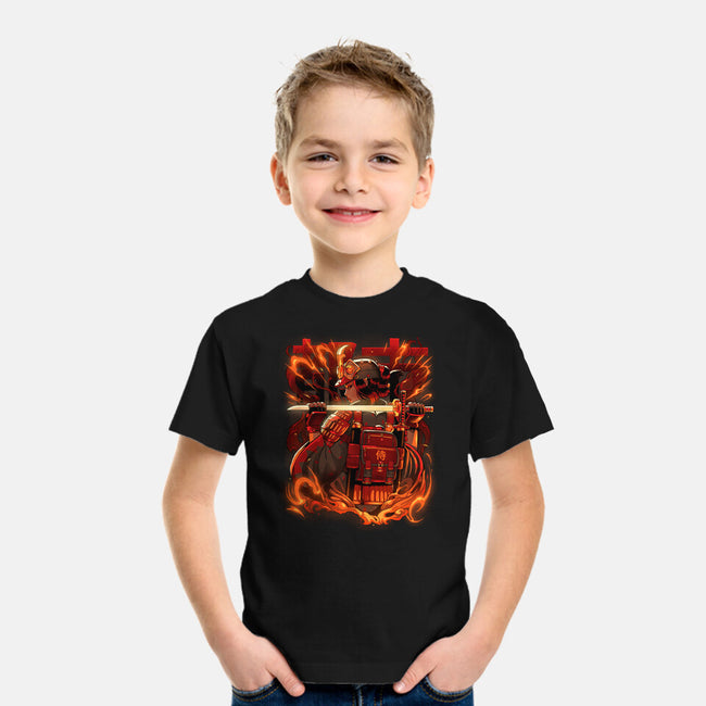 Fire Urban Samurai-Youth-Basic-Tee-Bruno Mota