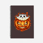 Cat In Pumpkin-None-Dot Grid-Notebook-nickzzarto