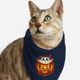 Cat In Pumpkin-Cat-Bandana-Pet Collar-nickzzarto