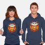 Cat In Pumpkin-Unisex-Pullover-Sweatshirt-nickzzarto