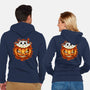 Cat In Pumpkin-Unisex-Zip-Up-Sweatshirt-nickzzarto