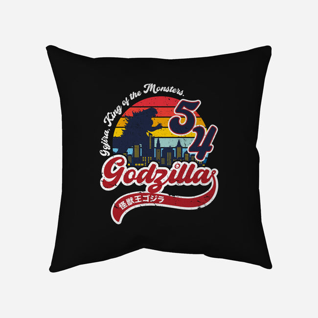 Gojira King Of The Monsters-None-Removable Cover w Insert-Throw Pillow-DrMonekers