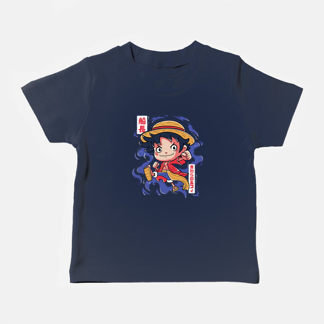 Luffy King Of The Pirates-Baby-Basic-Tee-Ca Mask