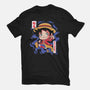 Luffy King Of The Pirates-Mens-Heavyweight-Tee-Ca Mask