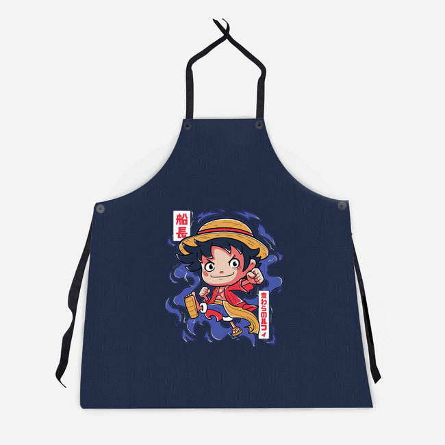 Luffy King Of The Pirates-Unisex-Kitchen-Apron-Ca Mask