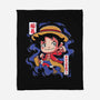 Luffy King Of The Pirates-None-Fleece-Blanket-Ca Mask