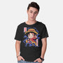 Luffy King Of The Pirates-Mens-Basic-Tee-Ca Mask