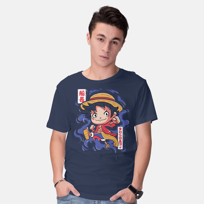 Luffy King Of The Pirates-Mens-Basic-Tee-Ca Mask