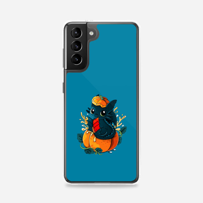 Pumpkin Dragon-Samsung-Snap-Phone Case-Vallina84