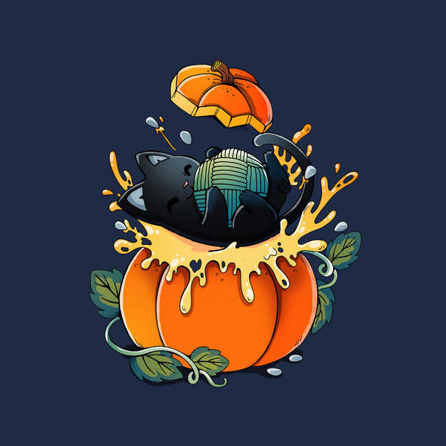 Pumpkin Kitty-Mens-Heavyweight-Tee-Vallina84