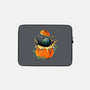 Pumpkin Kitty-None-Zippered-Laptop Sleeve-Vallina84