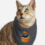 Pumpkin Kitty-Cat-Bandana-Pet Collar-Vallina84