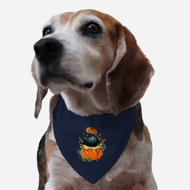 Pumpkin Kitty-Dog-Adjustable-Pet Collar-Vallina84