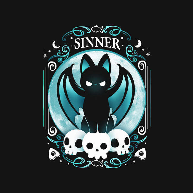 Sinner Cat-Womens-Basic-Tee-Vallina84