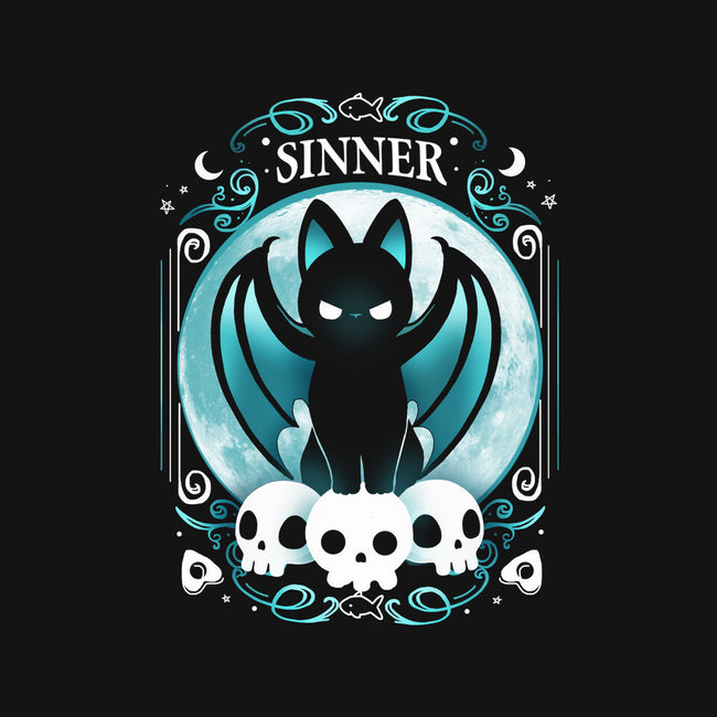 Sinner Cat-Womens-Off Shoulder-Sweatshirt-Vallina84