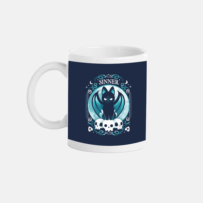 Sinner Cat-None-Mug-Drinkware-Vallina84