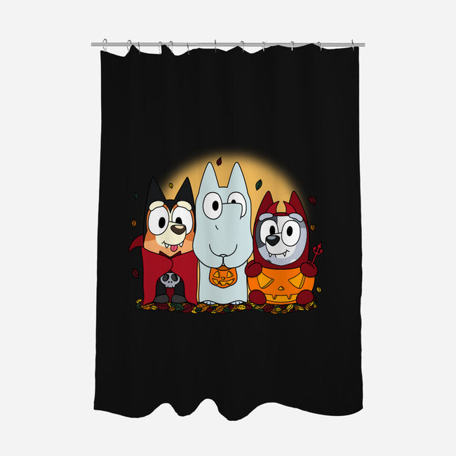 Booey And Friends-None-Polyester-Shower Curtain-Alexhefe