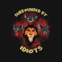 Surrounded By Idiots-Womens-Racerback-Tank-turborat14