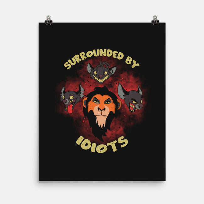 Surrounded By Idiots-None-Matte-Poster-turborat14