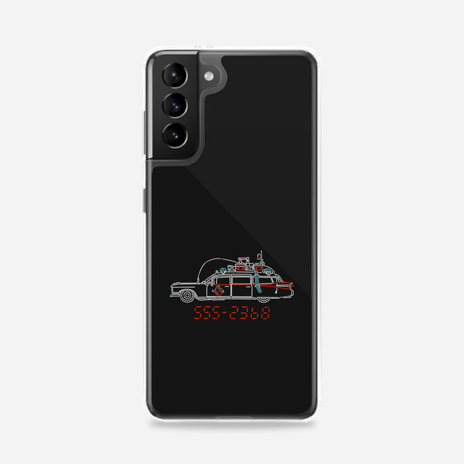 Who You Gonna Call Car-Samsung-Snap-Phone Case-rocketman_art