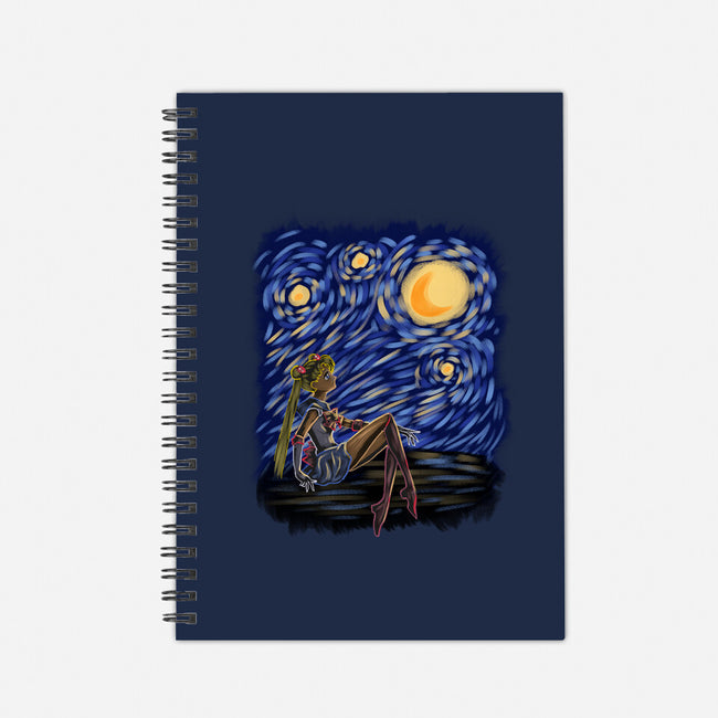 Night Of Moon-None-Dot Grid-Notebook-nickzzarto