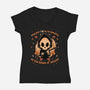 Beautiful Autumn Death-Womens-V-Neck-Tee-Studio Mootant